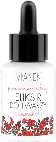 Vianek Czerwony Przeciwzmarszczkowy eliksir do twarzy 30 ml