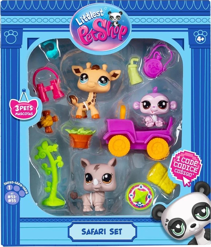 Figurka Littlest Pet Shop - SAFARI PLAY PK (00524) /Figures /Multi