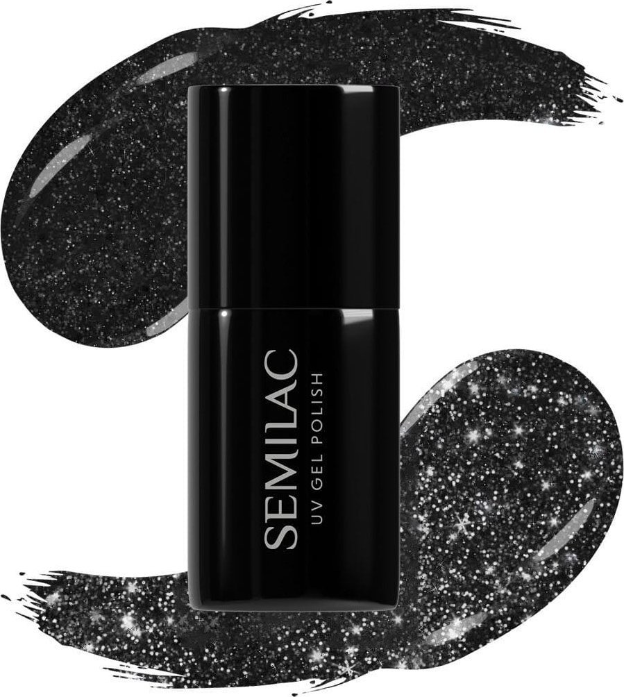 Semilac Semilac 394 Lakier hybrydowy Sparkling Midnight Date 7ml
