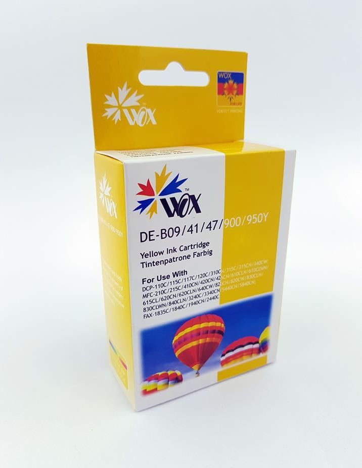 Tusz Wox Tusz Wox Yellow BROTHER LC900Y zamiennik LC900Y