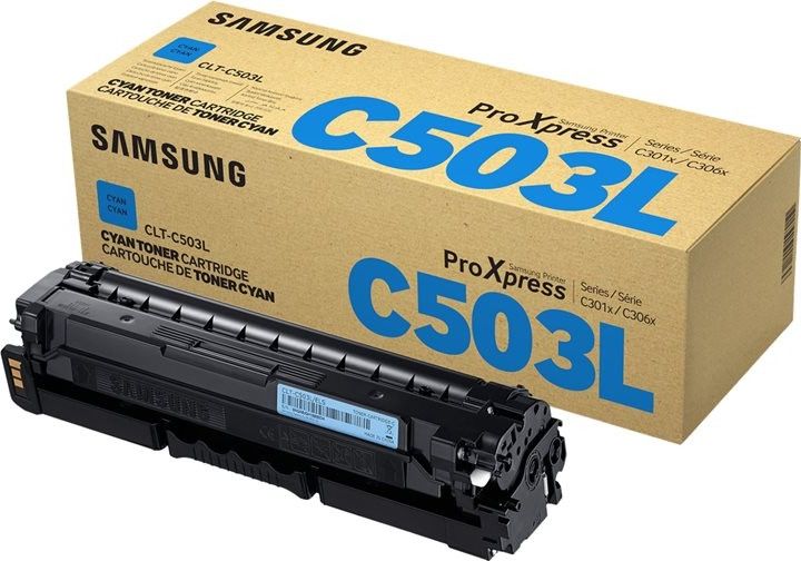 Toner Samsung CLT-C503L Cyan Oryginał (SU014A)