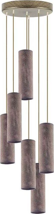 Lampa wisząca Lumes Lampa wisząca z podłużnymi kloszami - EX340-Monacas - 18 kolorów do wyboru Jasny Fiolet