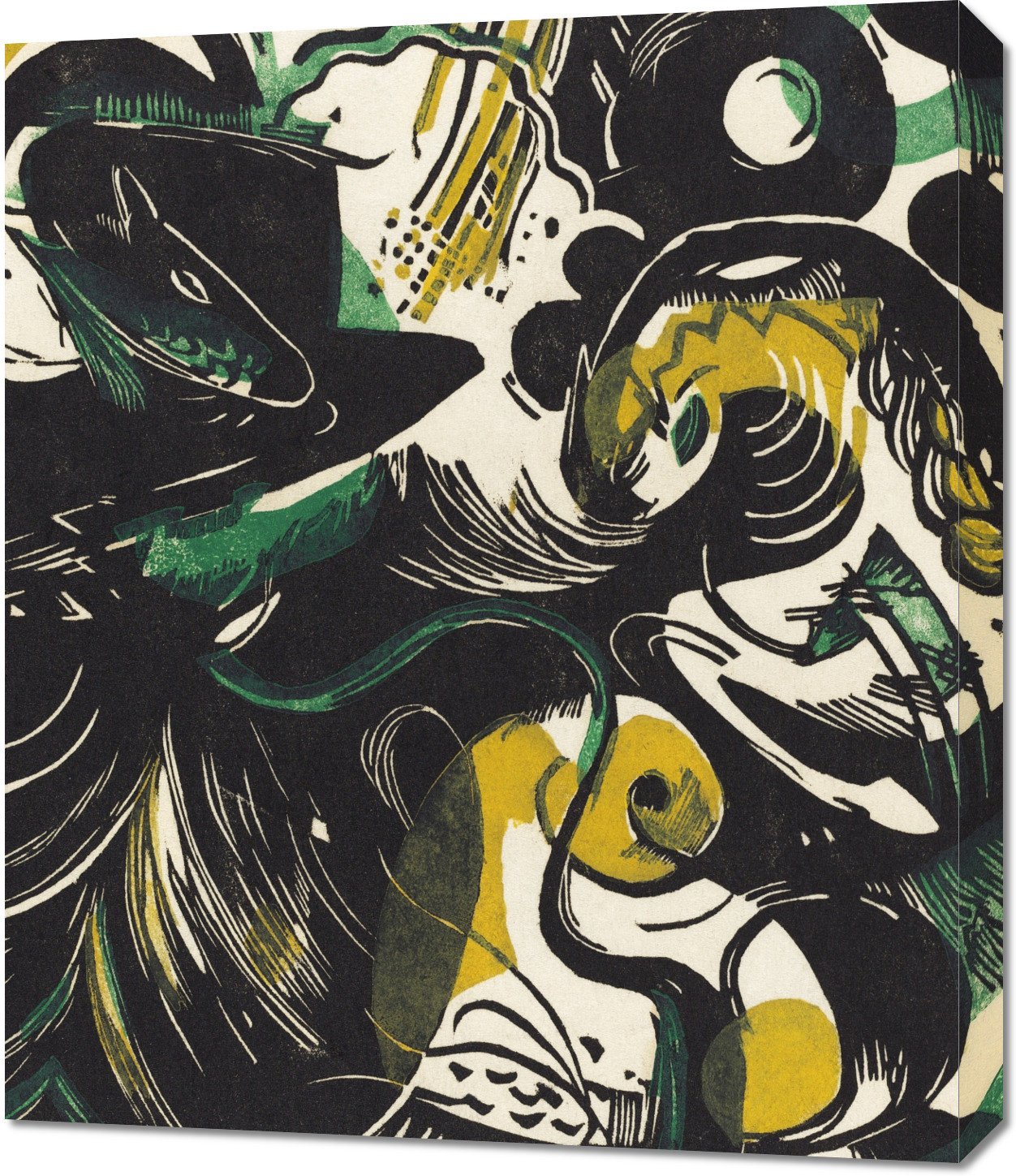 Obraz 60x70cm Genesis II, Marc Vintage do Salonu