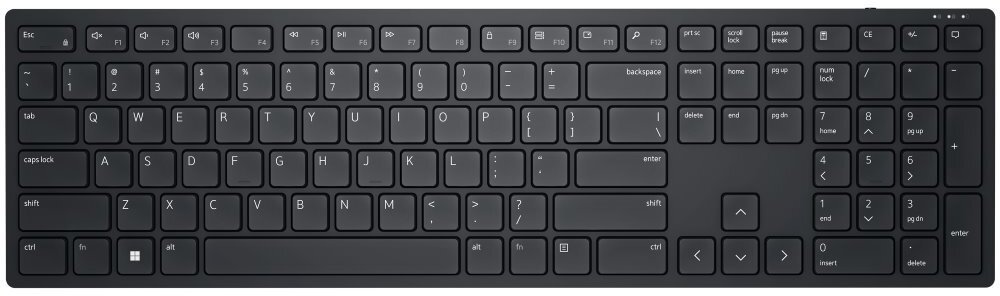 Klawiatura Dell DELL Klawiatura Wireless Keyboard - KB500 - Czech/Slovak (QWERTZ)