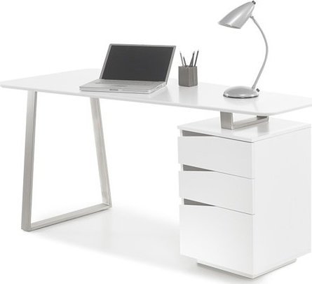 Biurko MCA Meble Biurko TOP biały lakier matowy