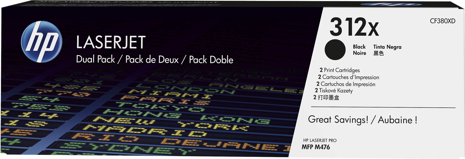 Toner HP 312XD Black Oryginał (CF380XD)