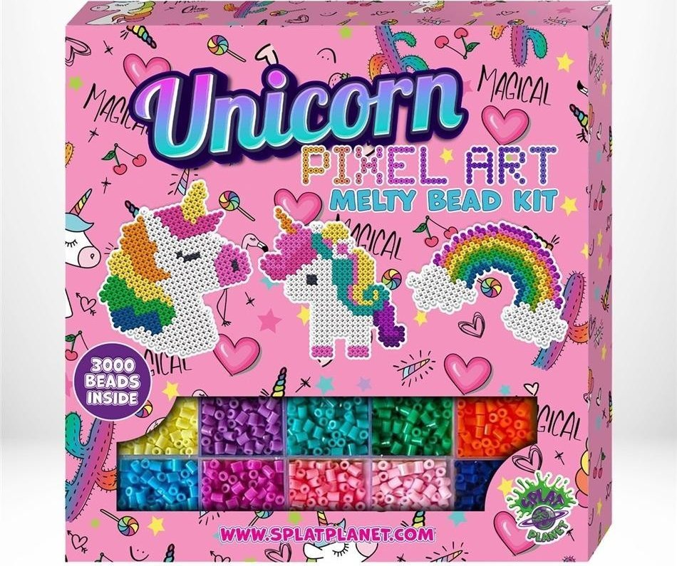 Zestaw koralików do prasowania Jednorożec