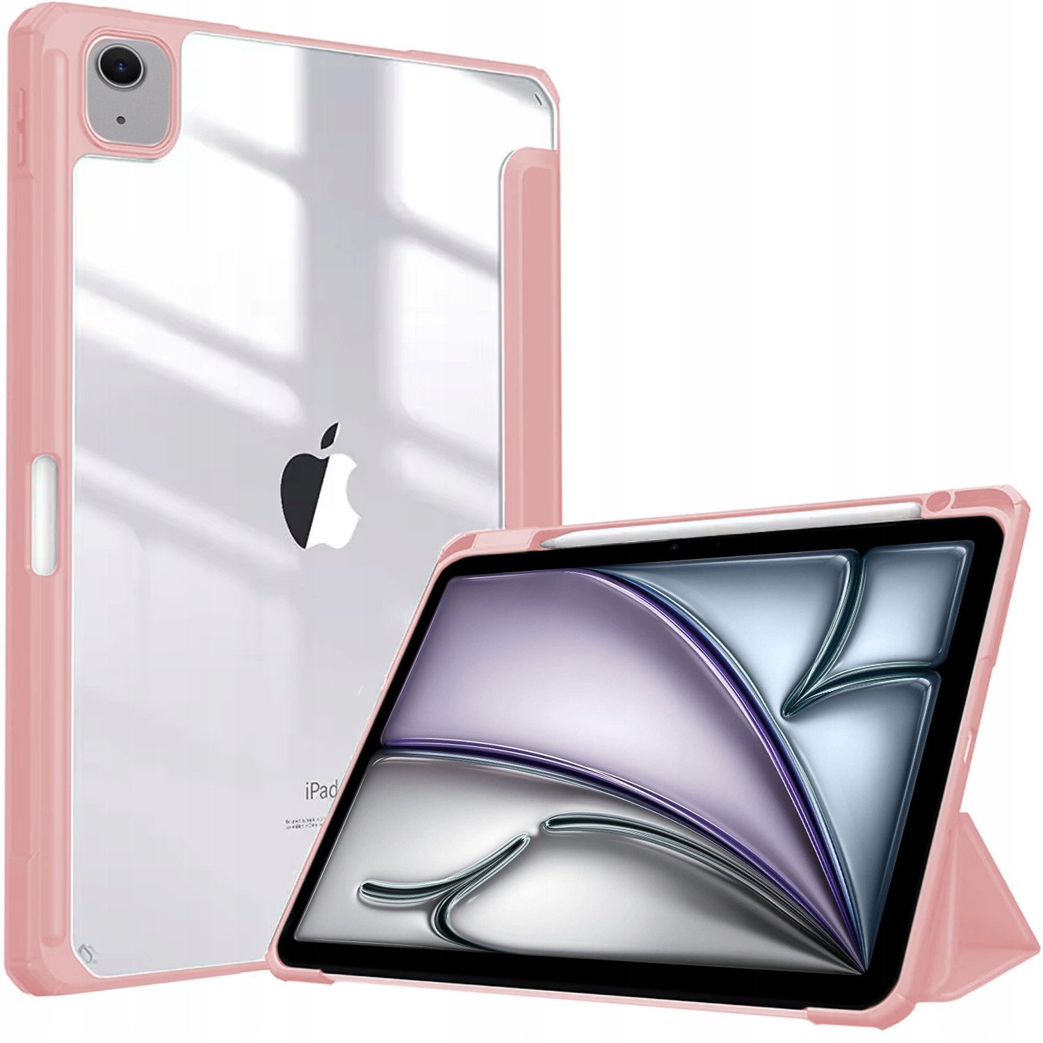 Etui Hard Crystal od iPad Air 13 Gen. 6 2024 (Różowe)