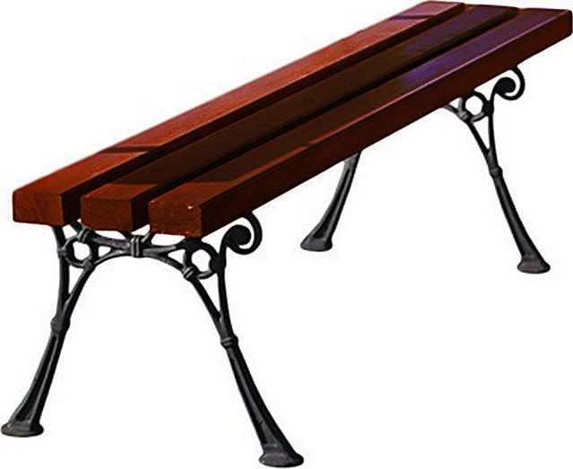 Elior Ławka miejska Venezia 2X bez oparcia 150cm - 7 kolorów Dąb Rustykalny