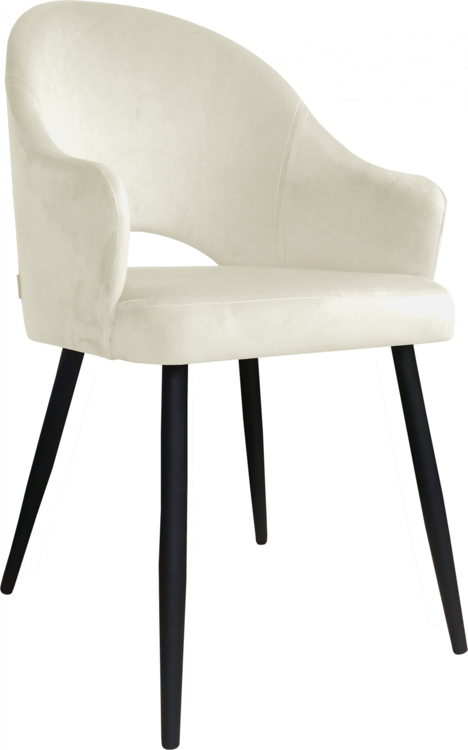 Atos Krzesło Velvet noga czarna MG50