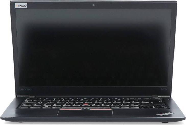 Laptop Lenovo Lenovo ThinkPad T470s i5-6300U 8GB 240GB SSD 1920x1080 Klasa A- Windows 10 Home + Torba + Mysz