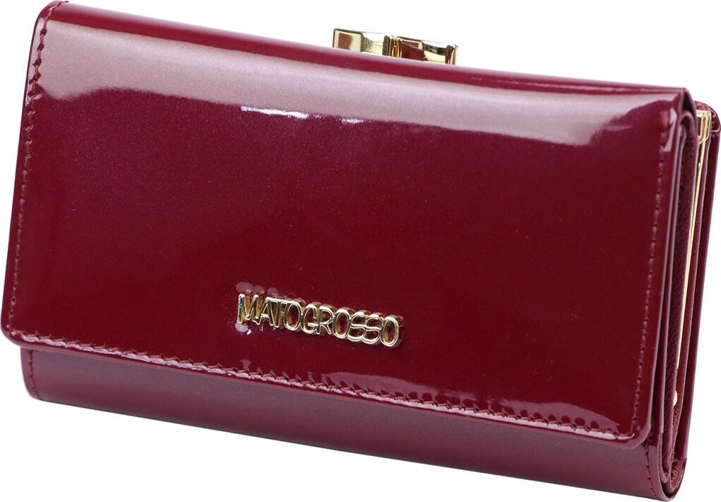 Mato Grosso Skórzany damski portfel Mato Grosso 0641-57 RFID NoSize