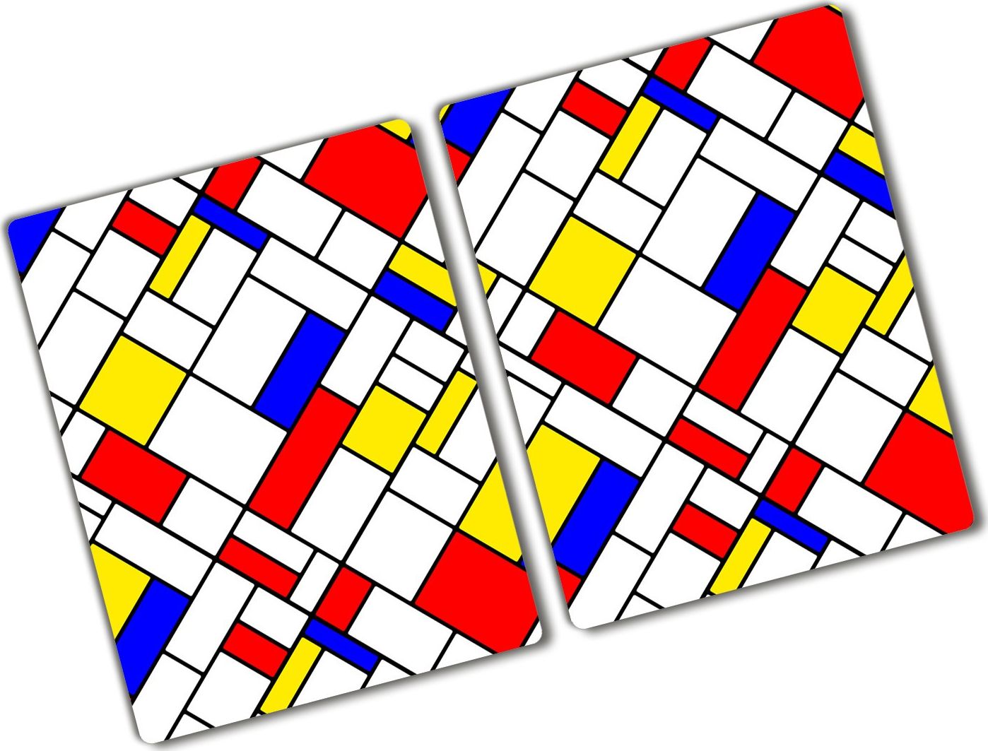 Deska do krojenia Tulup szklana 52x2szt.