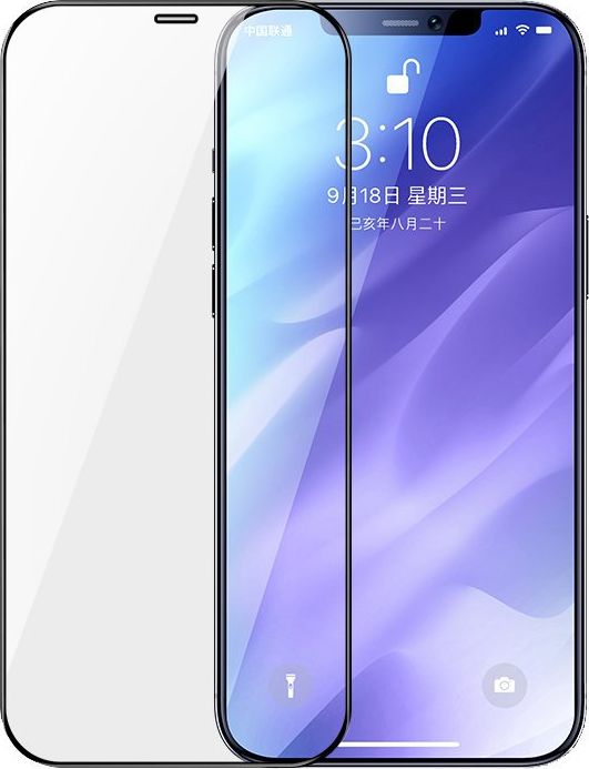 Joyroom Joyroom Knight Series Szkło Hartowane 2,5D Na Cały Ekran Z Ramką Do Iphone 12 Mini Czarny (Jr-Pf595)