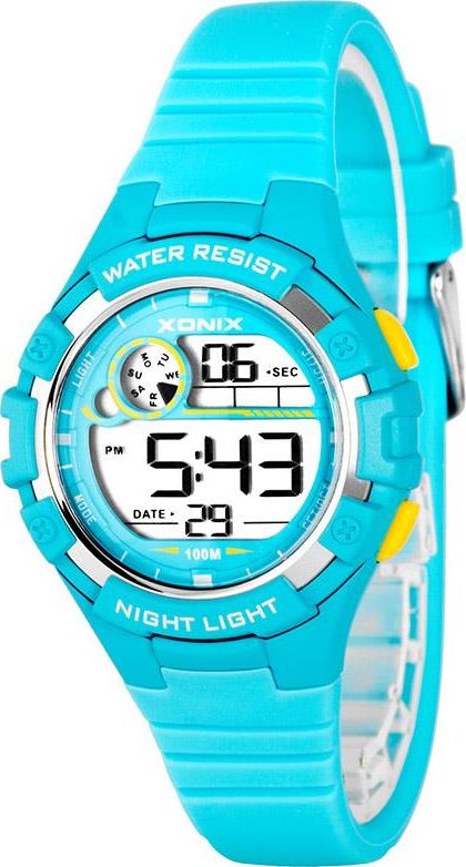 Zegarek Xonix Xonix Wielofunkcyjny zegarek sportowy, stoper, timer, datownik, podświetlenie, WR 100 m