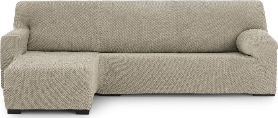 Eysa Confeccion Pokrowiec na lewy szezlong z krótkim ramieniem Eysa THOR Beżowy 110 x 110 x 310 cm