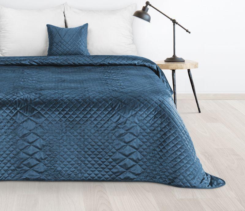 Eurofirany NARZUTA D91 LUIZ 3 220 X 240 CM GRANATOWY