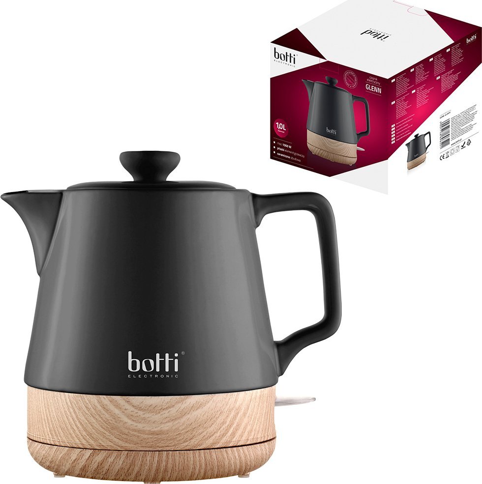 Botti Czajnik elektryczny ceramiczny Botti Electronic Glenn 1 l