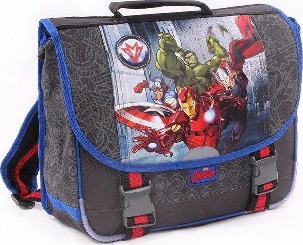 Vadobag AVENGERS IRON HULK TORNISTER SZKOLNY PLECAK