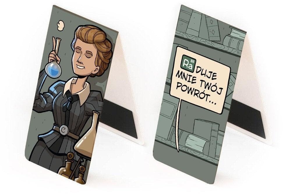 Zakładka magnetyczna - Skłodowska-Curie