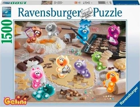 Ravensburger Puzzle 2D 1500 elementów Gelini świąteczne wypieki