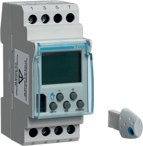 Hager Programator astronomiczny 1P 16A 250V jednokanałowy (EE180)