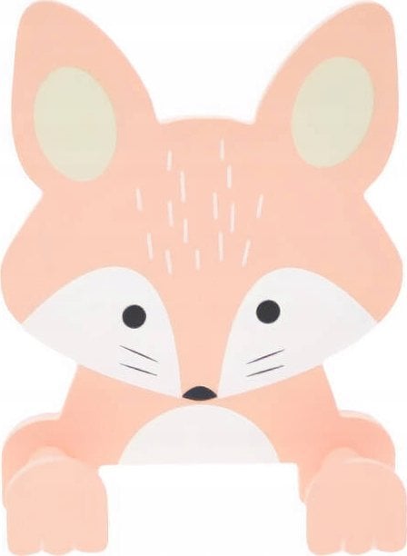 Home Styling Collection Wieszak na ubrania do pokoju dziecka Zwierzaczek z łapkami, 14 x 4,5 x 17 cm