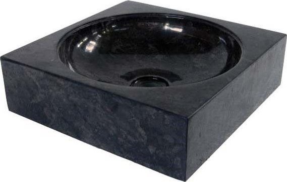 Umywalka INDERA Kamienna umywalka Handwash Black