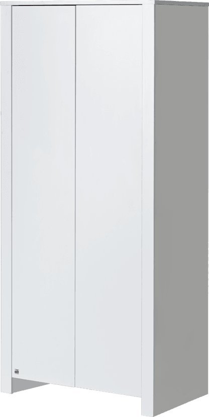 ATB Meble Szafa 2 drzwiowa do pokoju dziecięcego Basic Biały