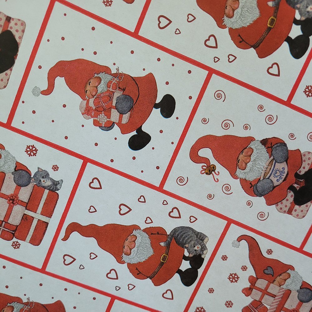 Fastima Papier świąteczny do pakowania kolorowy 70cmx3m 3m61