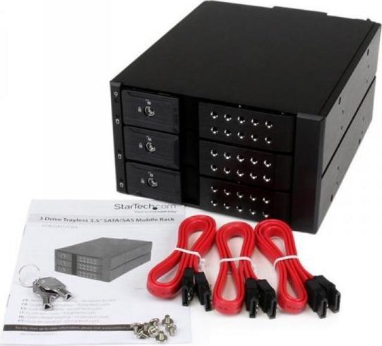 Macierz dyskowa StarTech HDD ACC StarTech 3 Bay Mobile Rack Backplane