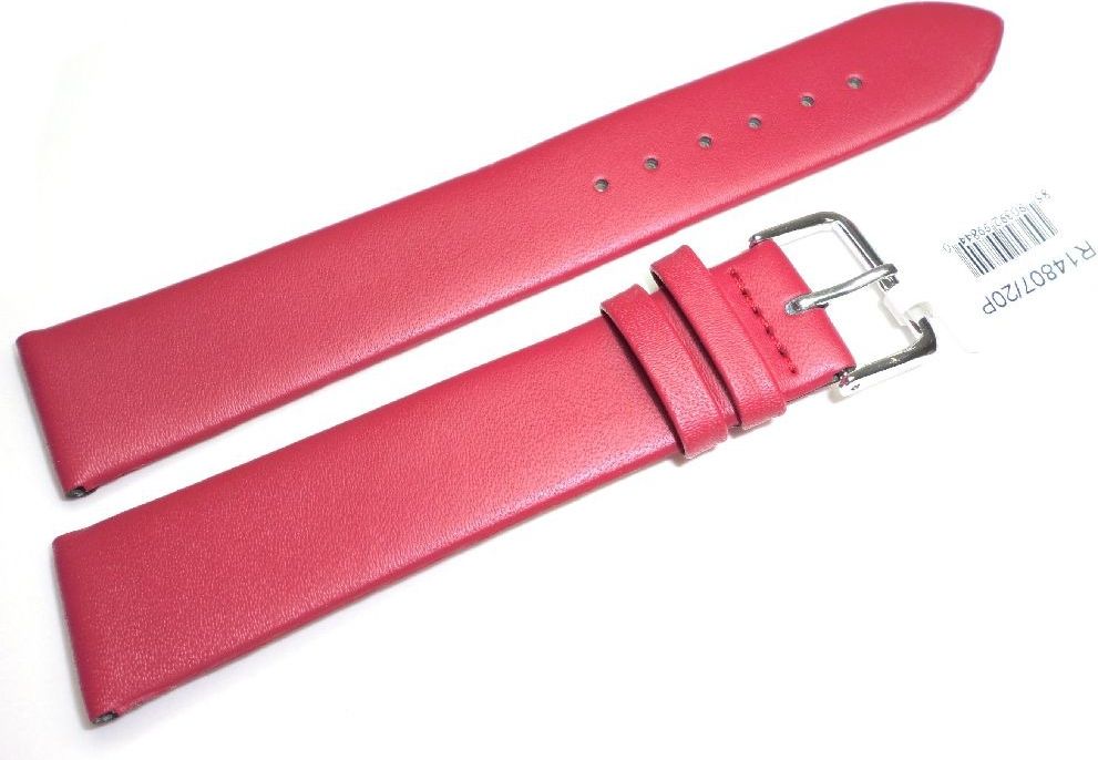 JVD Skórzany pasek do zegarka 20 mm JVD R14807-20P XL