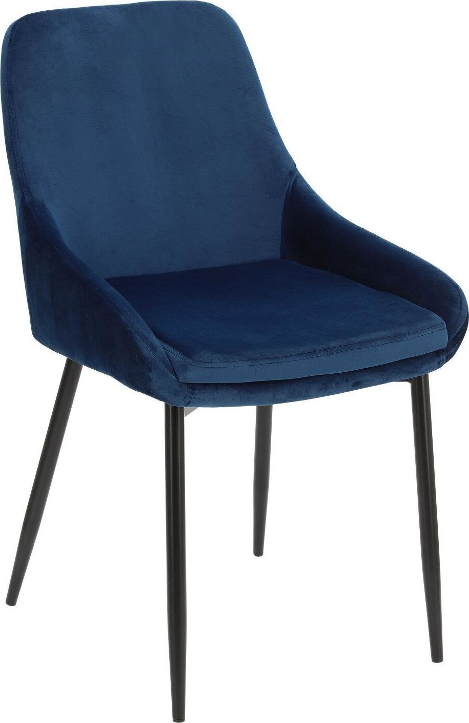 Intesi Krzesło Floyd Velvet niebieskie uniwersalny