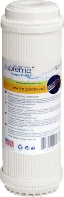 Supreme Wkład zmiękczający S-ST do wody twardej 10 cali Supreme