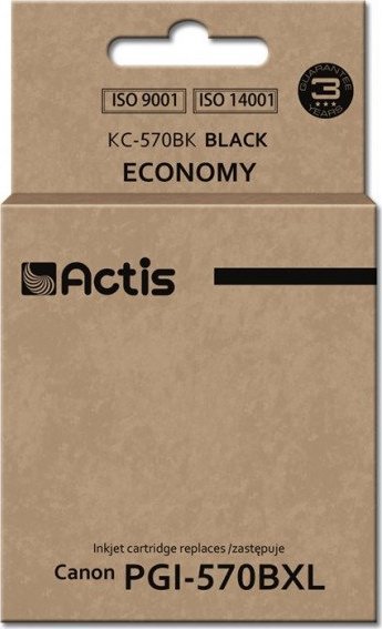 Tusz Actis Tusz ACTIS KC-570BK (zamiennik Canon PGI-570BK Standard 22 ml czarny)