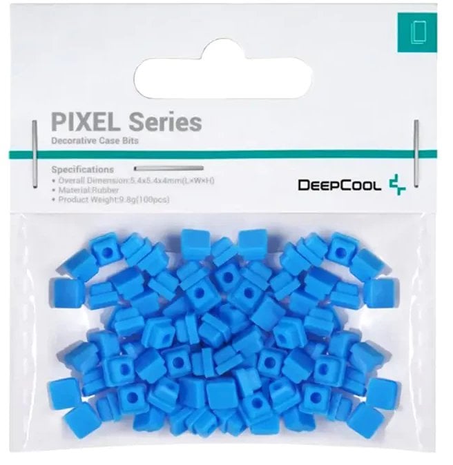 DeepCool PIXEL, Universal, Other, Rubber, Blue, 9.8 g, 100 pc(s)