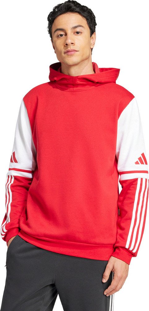 Bluza męska adidas Squadra 25 Sweat Hoody czerwona JD2973 XL