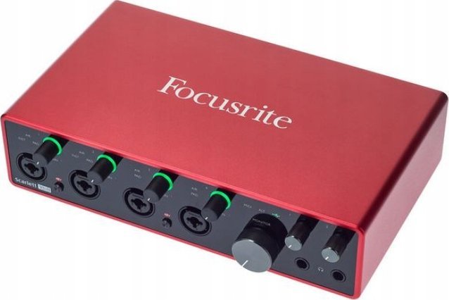 Interfejs Audio USB2.0 Focusrite Scarlett 18i8 Gen3 18-kanałowy 192kHz