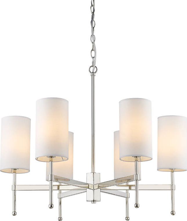 Lampa wisząca Cosmo Light Lampa wisząca Denver (P06994WH NI) Cosmo Light - żyrandol