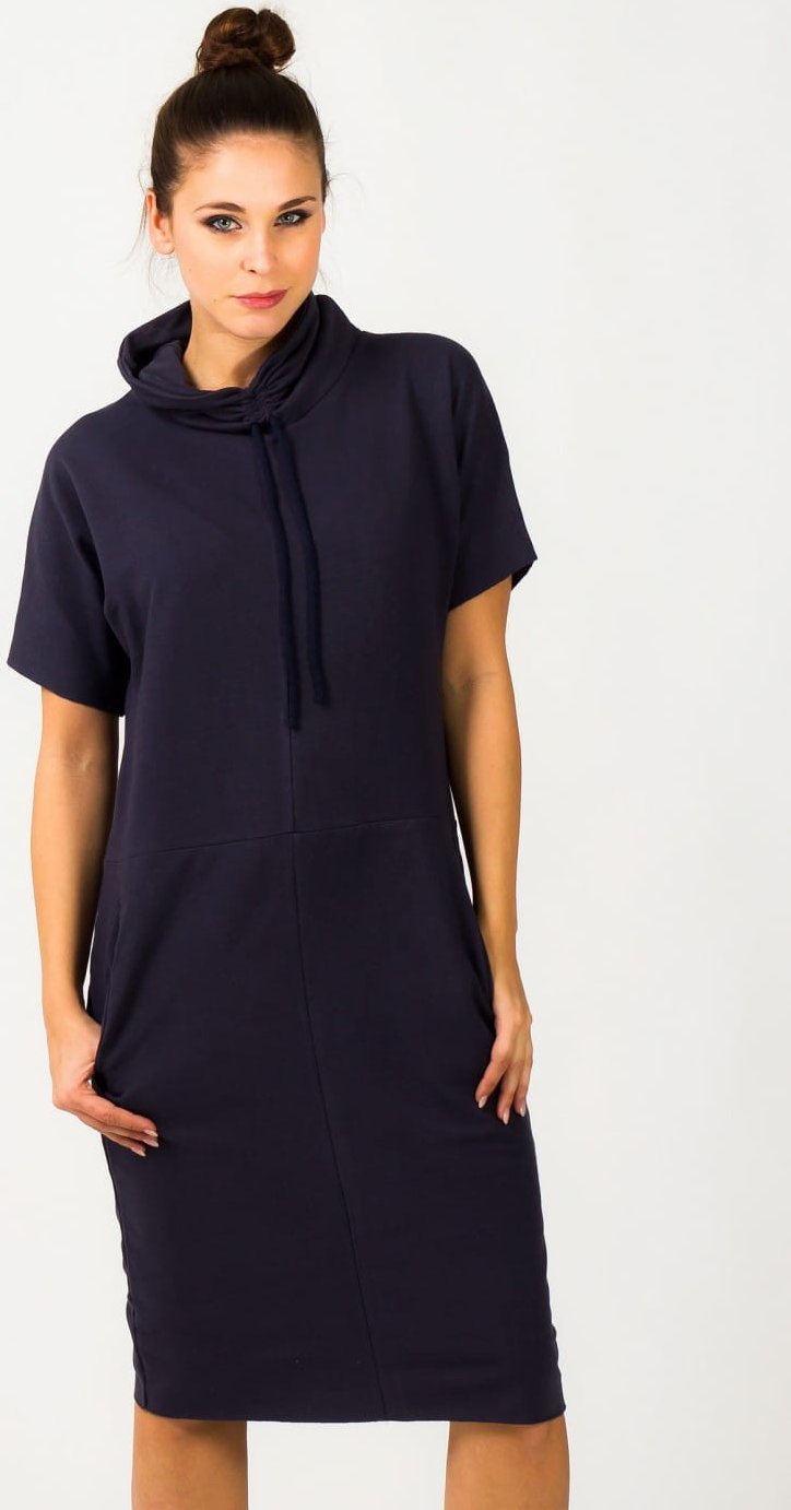 Tessita Sukienka Model Irmina 4 Navy