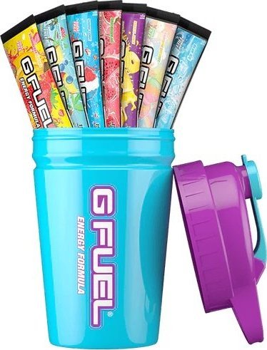 GFuel Shaker + 7 saszetek (HORNETS STAINLESS STEEL STARTER KIT)
