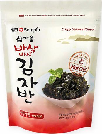 Sempio Chipsy z alg morskich o smaku chili 50g - SEMPIO