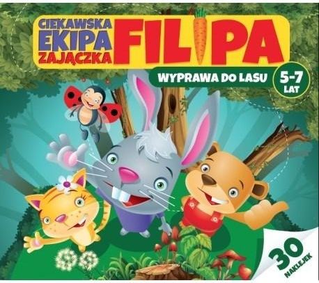 Ciekawska ekipa zajączka Filipa 5-7lat