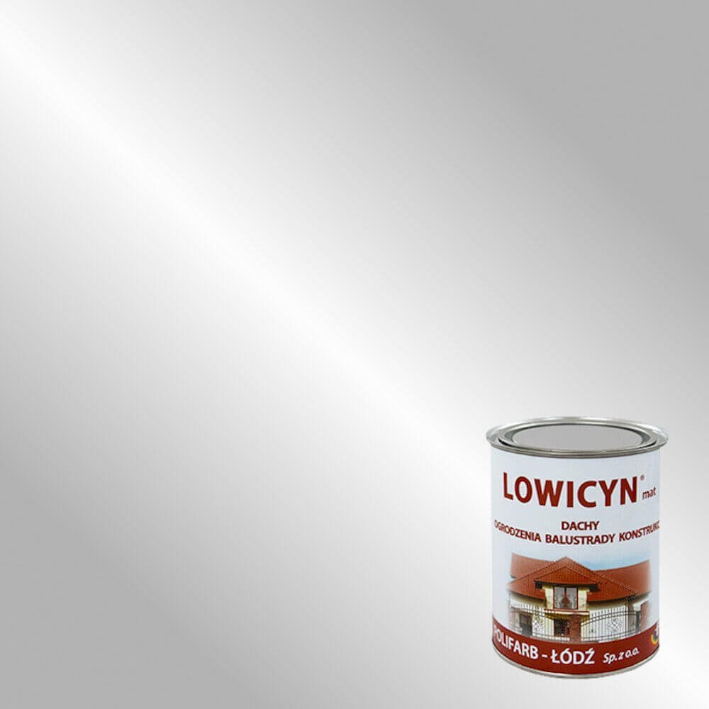 Polifarb Łódź Farba Lowicyn Aluminiowy 10L Polifarb Łódź