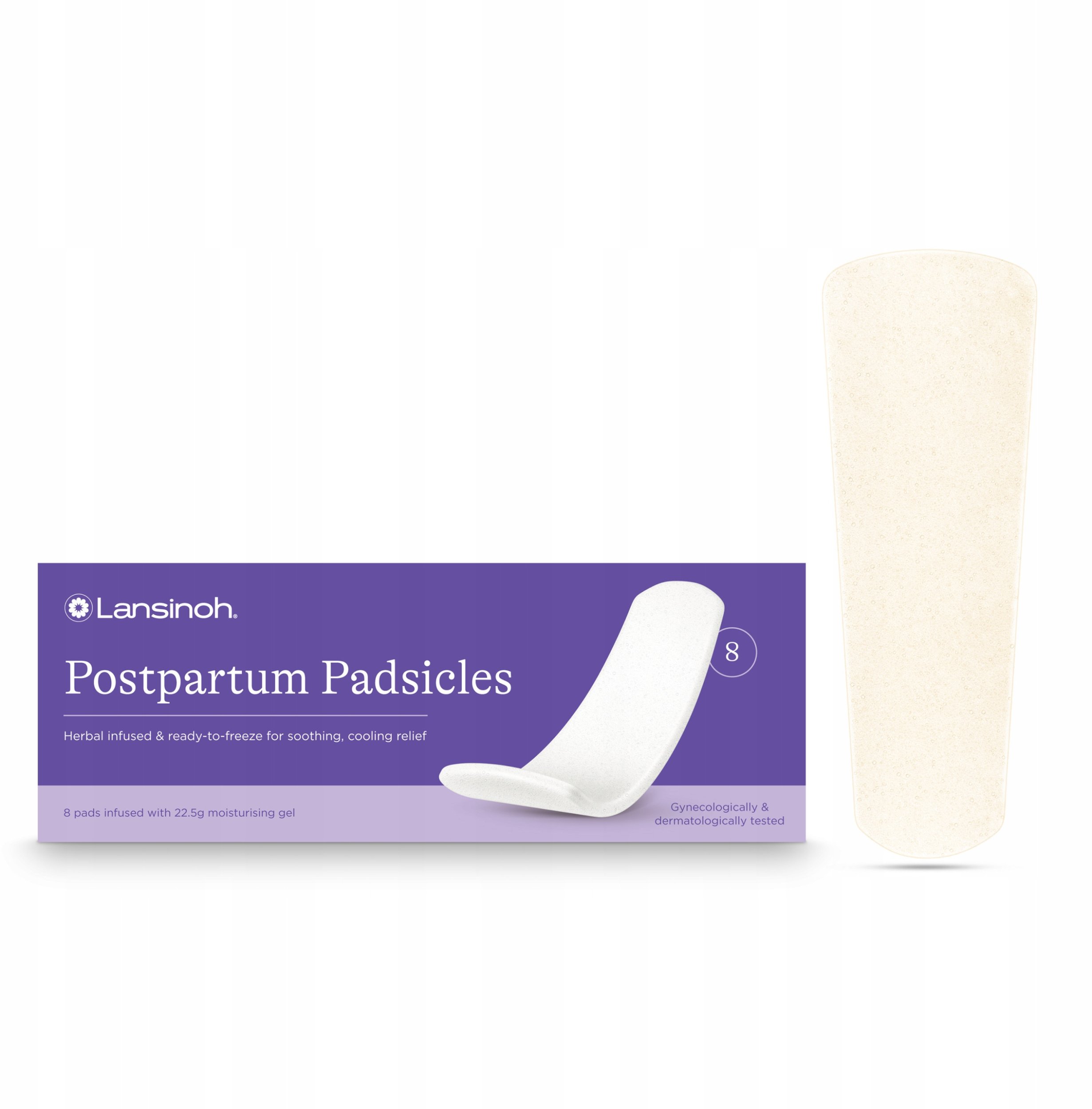 LANSINOH JEDNORAZOWE WKŁADY REGENERUJĄCO-CHŁODZĄCE PADSICLES