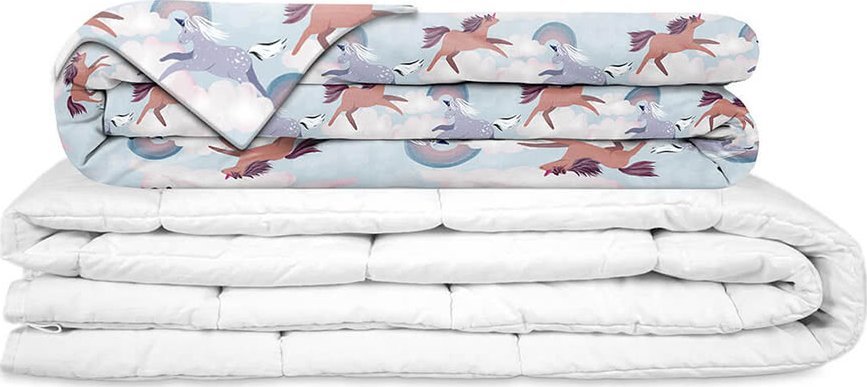 Gravity Kołdra obciążeniowa Gravity Kids 110x170 letnia, rainbow horses