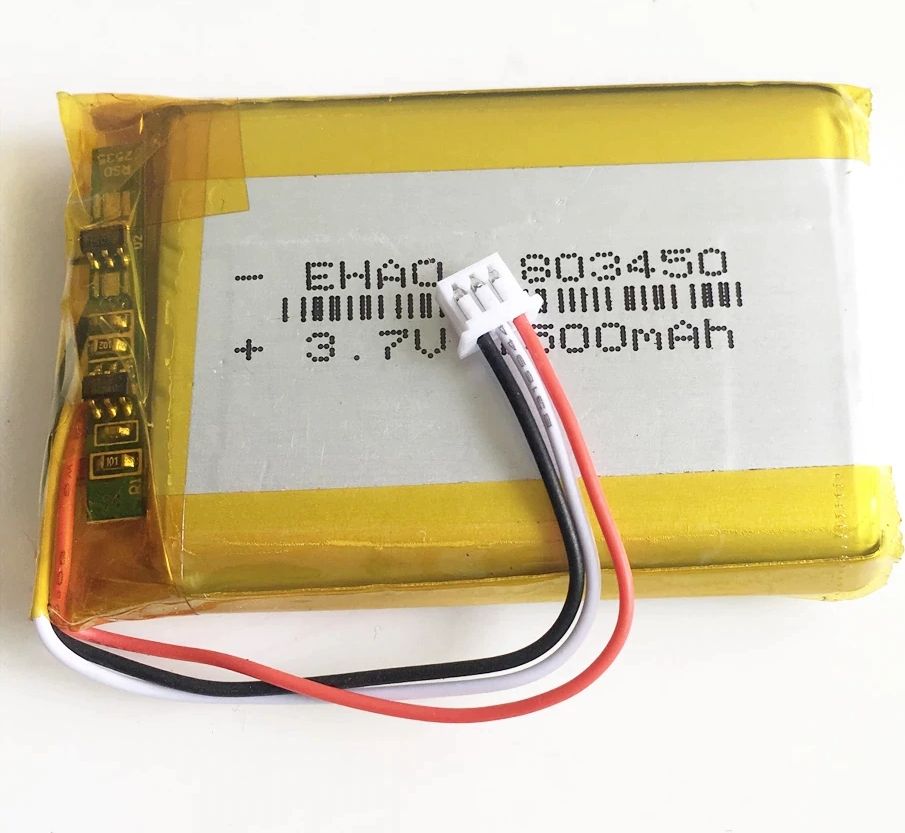 Liter Energy Battery Akumulator Li-Poly 1500mAh 3.7V NTC JST 803450