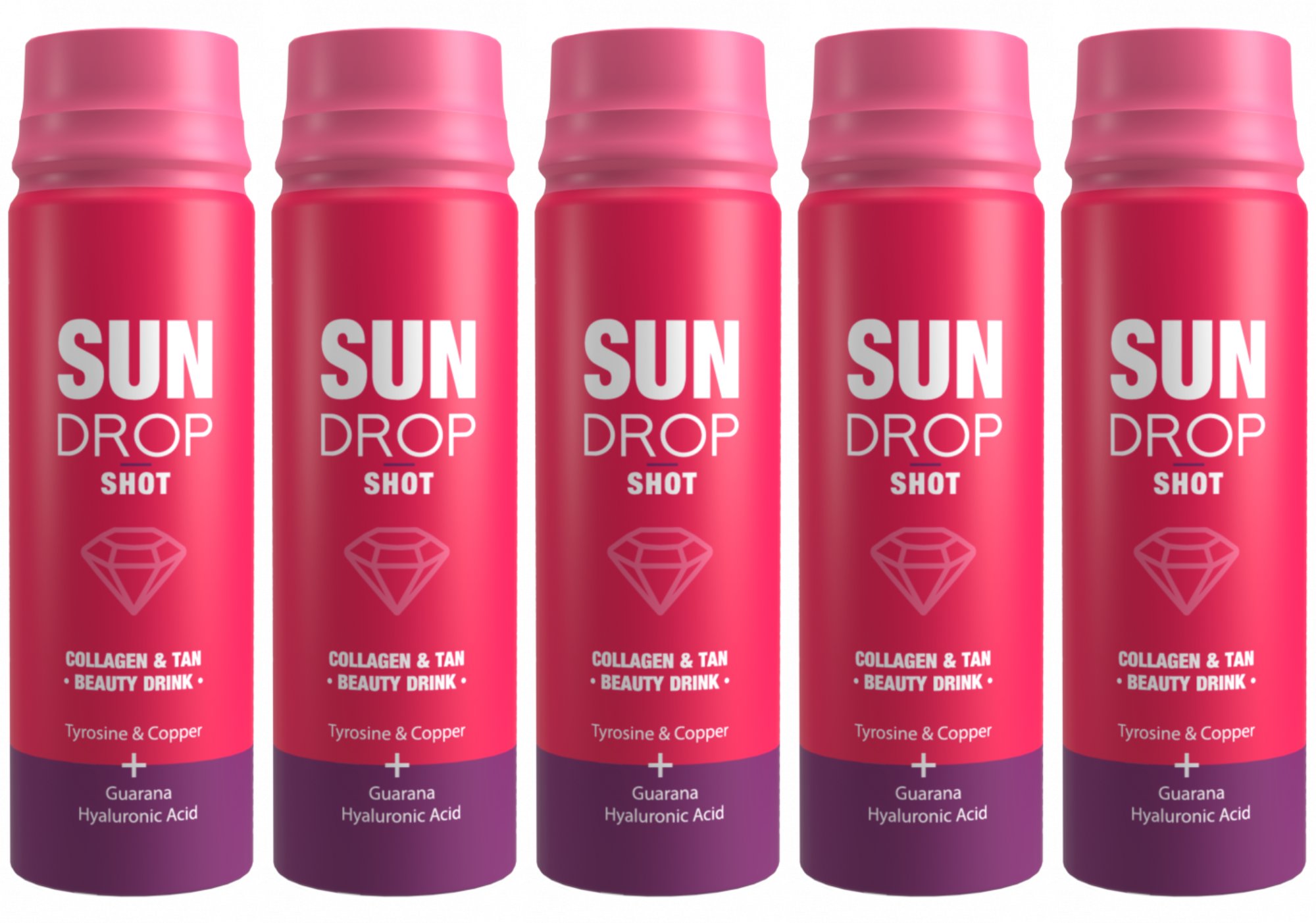 Sun Drop Collagen & Tan Shot x5szt