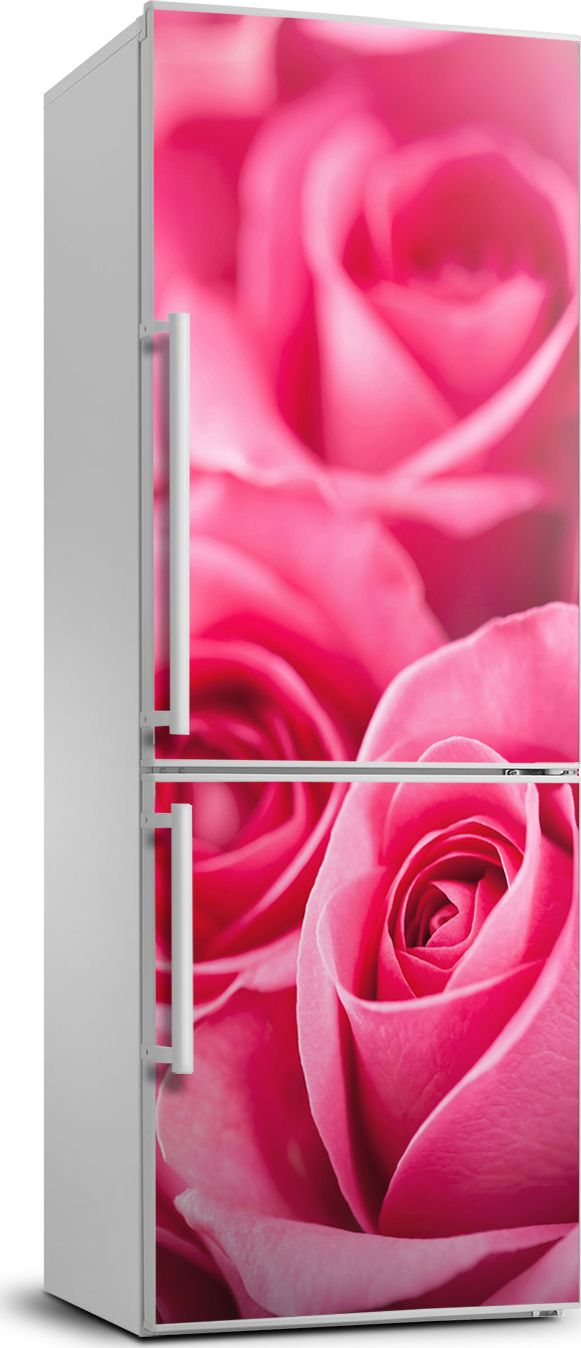 Tulup Naklejka samoprzylepna na lodówkę 60x180 cm Róże