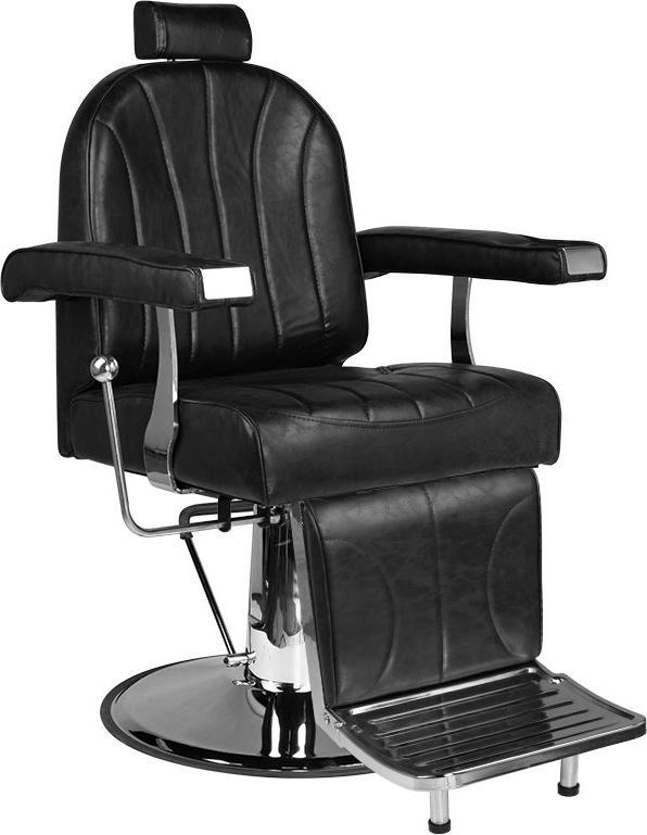 Hair System HAIR SYSTEM FOTEL BARBERSKI SM138 CZARNY